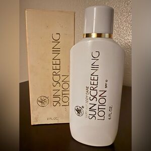 Vintage Mary Kay Sun Screening Lotion SPF 10 - 6 fl oz